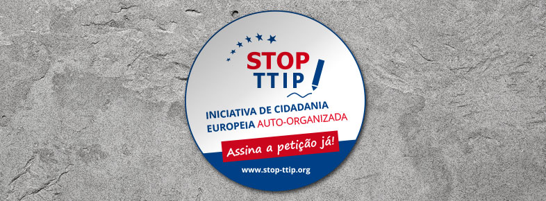 Autocolantes STOP TTIP
