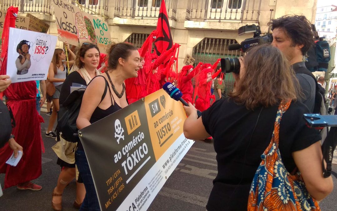 A TROCA na Marcha do Clima