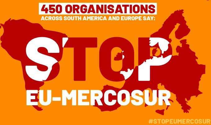 450 organizações apelam a chumbo de acordo comercial