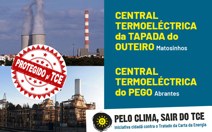 As Centrais protegidas pelo Tratado da Carta da Energia em Portugal