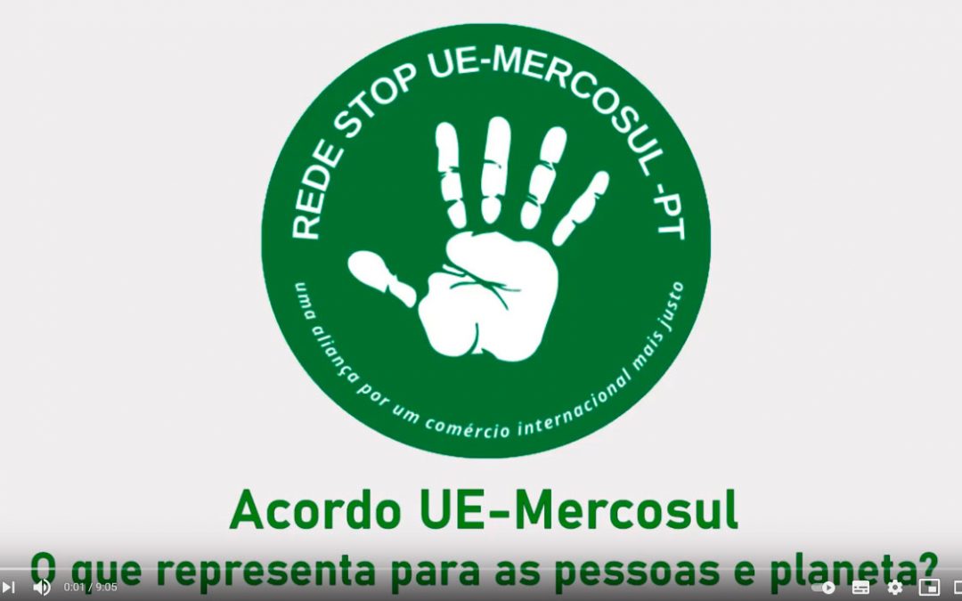Vídeo da Rede STOP UE-Mercosul para o Evento pela Biodiversidade 2021