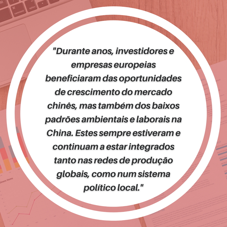 O Acordo de Investimento da UE com a China