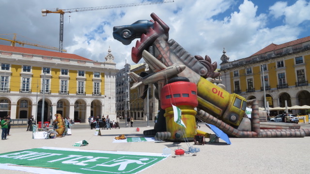 o PAN na acção do TCE-REX em Lisboa