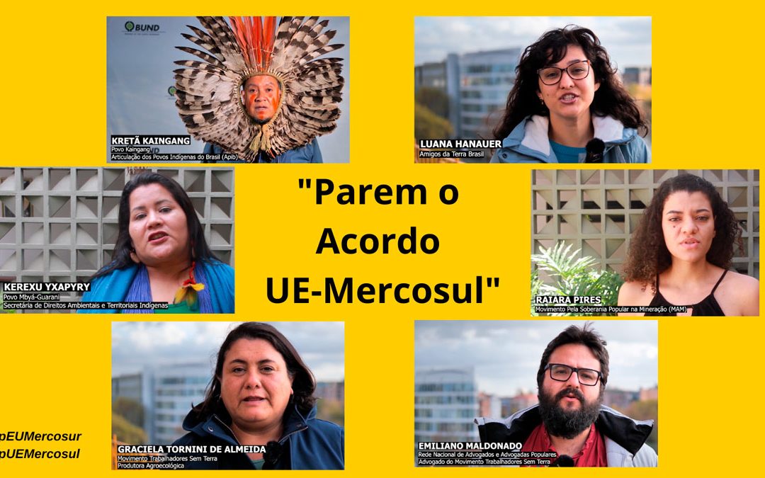 Testemunhos de activistas brasileiros e comunidades afectadas