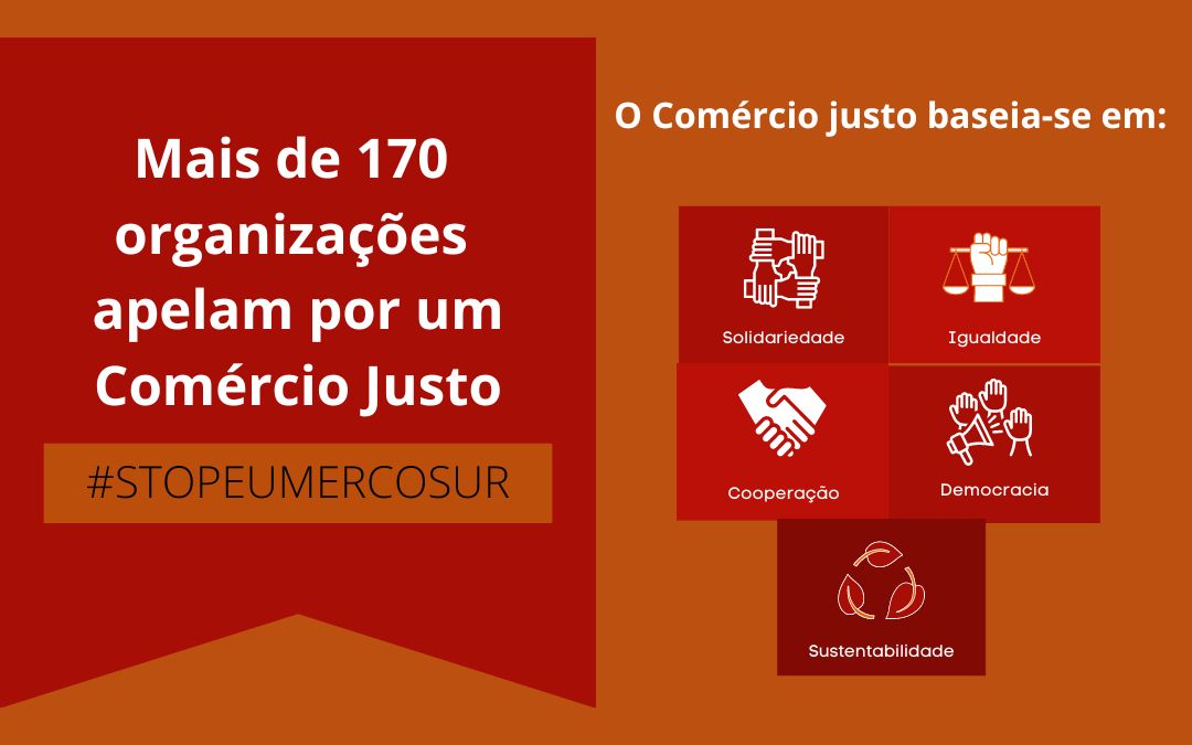 A TROCA subscreveu Declaração de Alternativas sobre o acordo UE-Mercosul