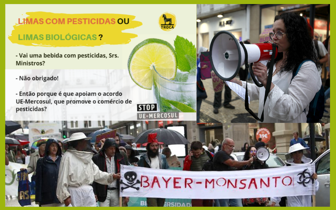 Intervenção da TROCA na “Marcha contra a Bayer/Monsanto”