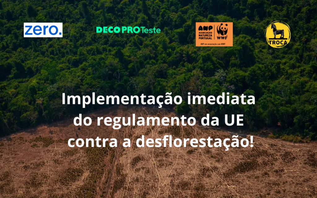 Comunicado de imprensa de quatro OSC empenhadas na implementação do EUDR